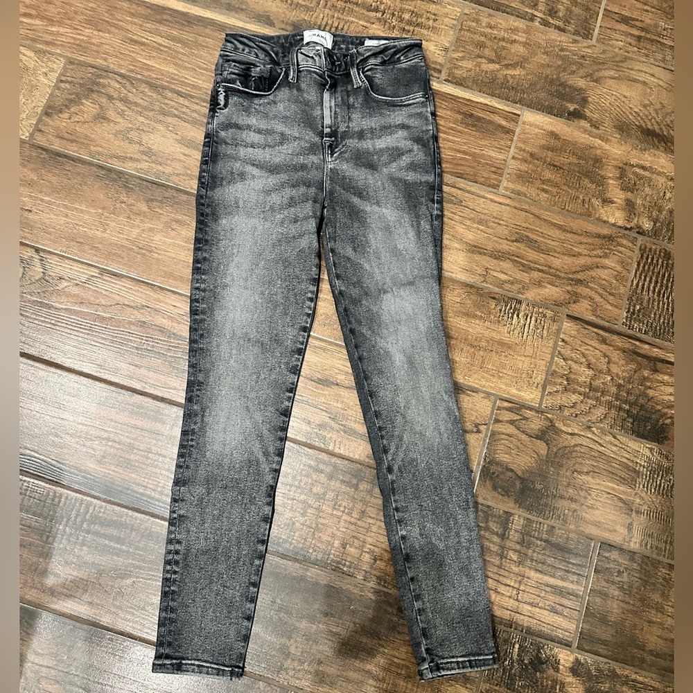 Frame Denim Le Skinny One Jeans